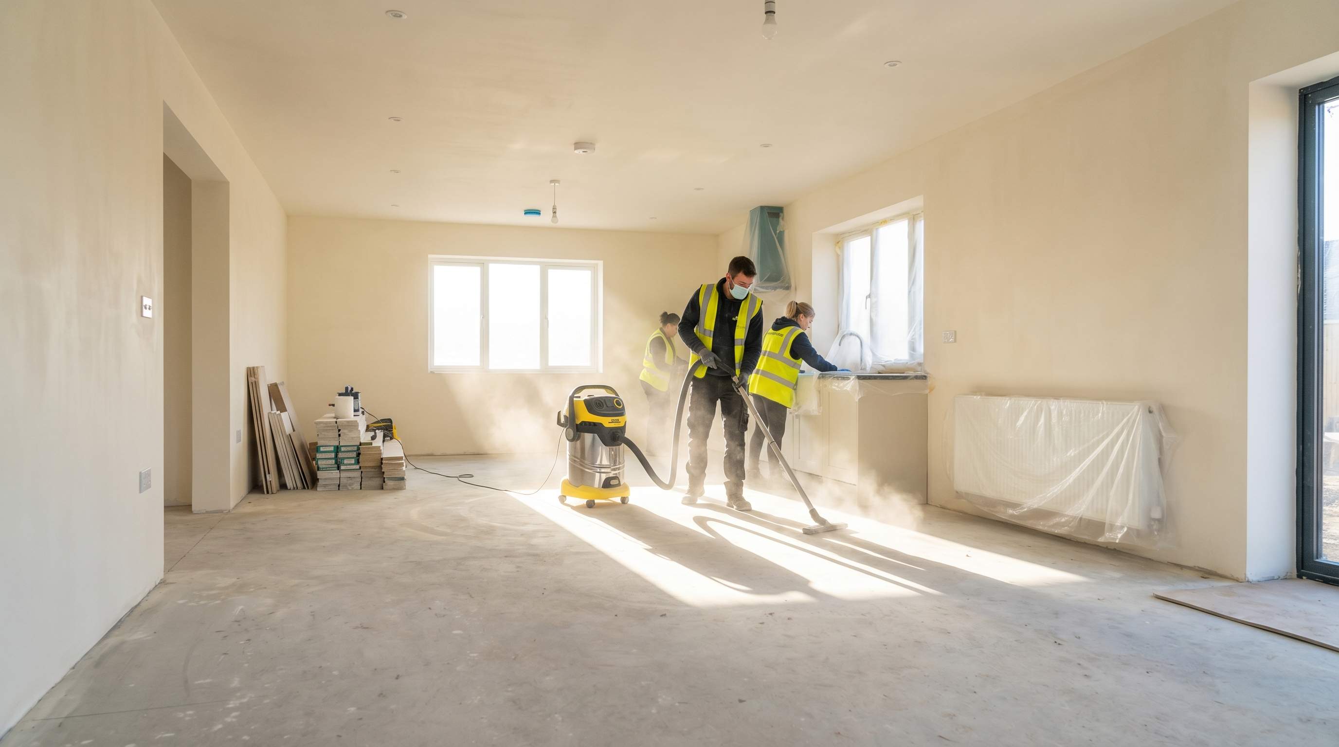 Bauschlussreinigung Neubau